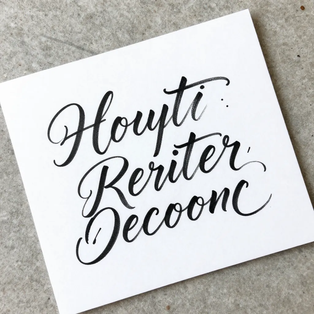 Futuristische Hochzeitskarten mit Cyberpunk-Kalligrafie